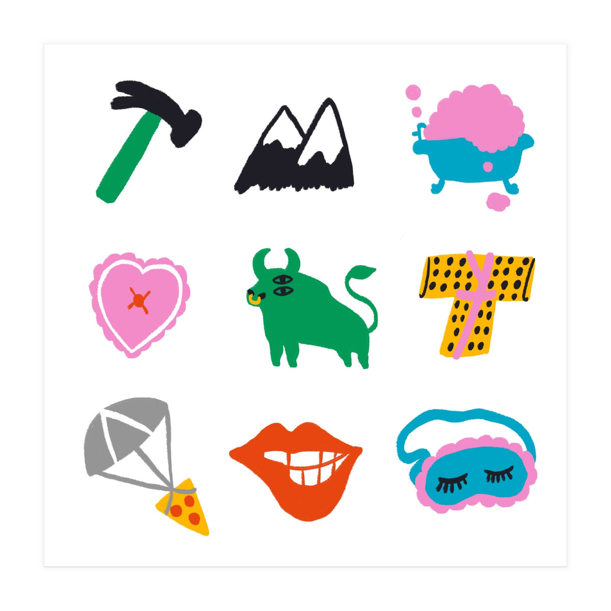 Taurus Emoji (Print Only)