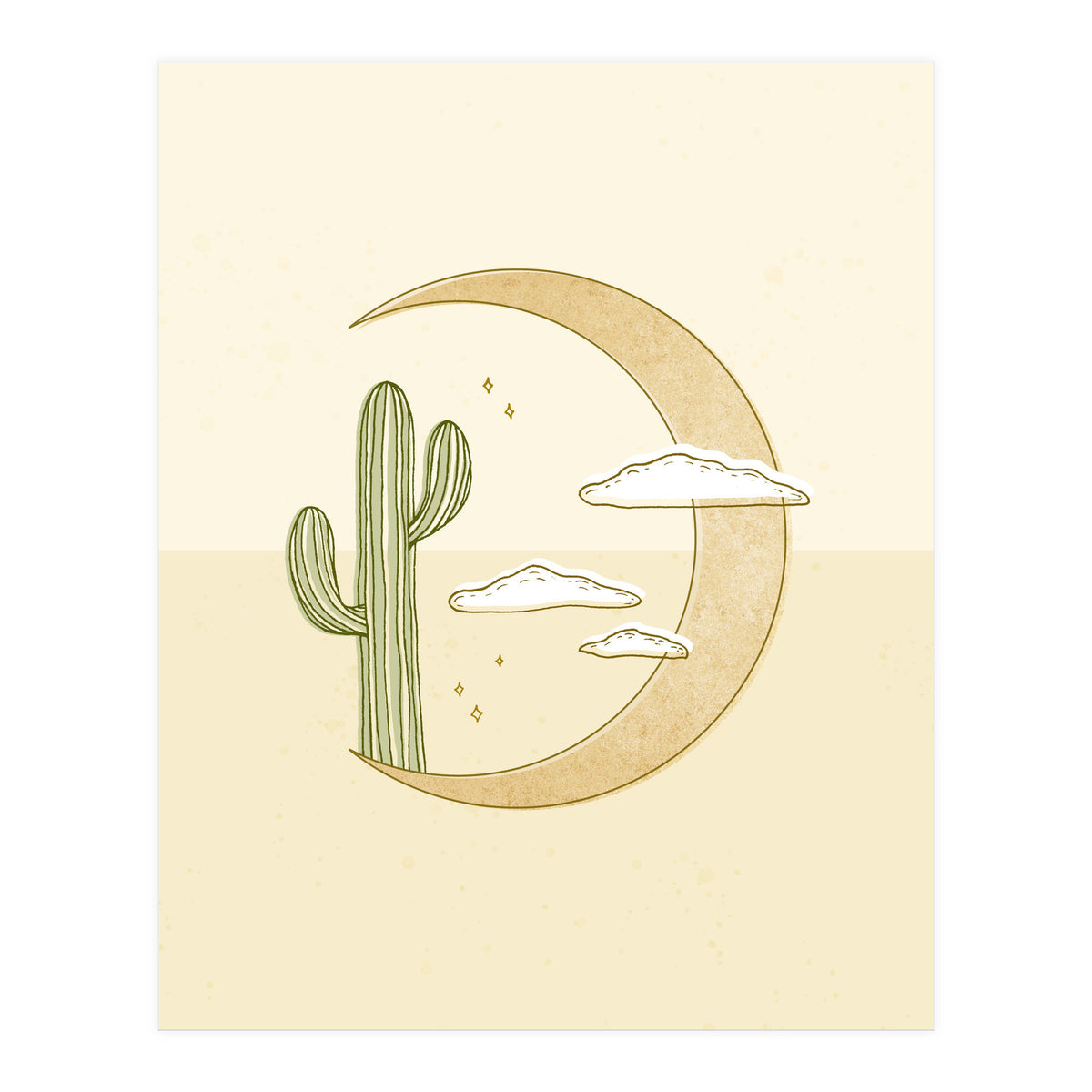 Moon Cactus (Print Only)