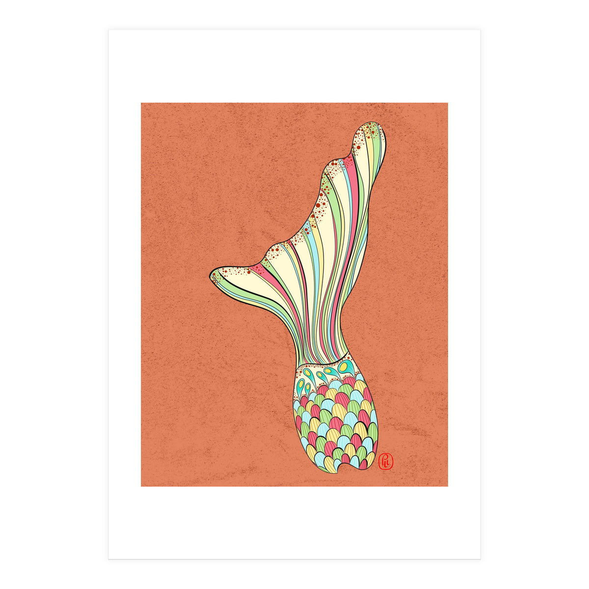 Pineapple Flower (Print Only)