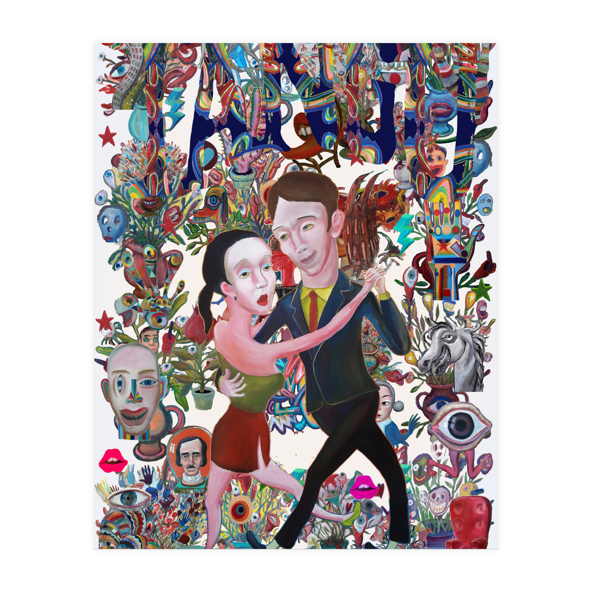 Tango Nuevo Tapiz 5 (Print Only)