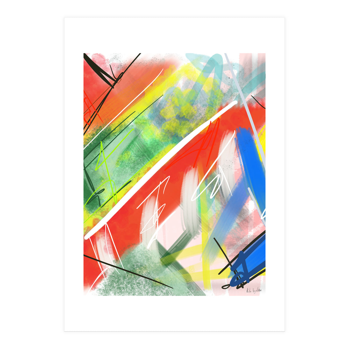 Roads Of Life 5 (Print Only)