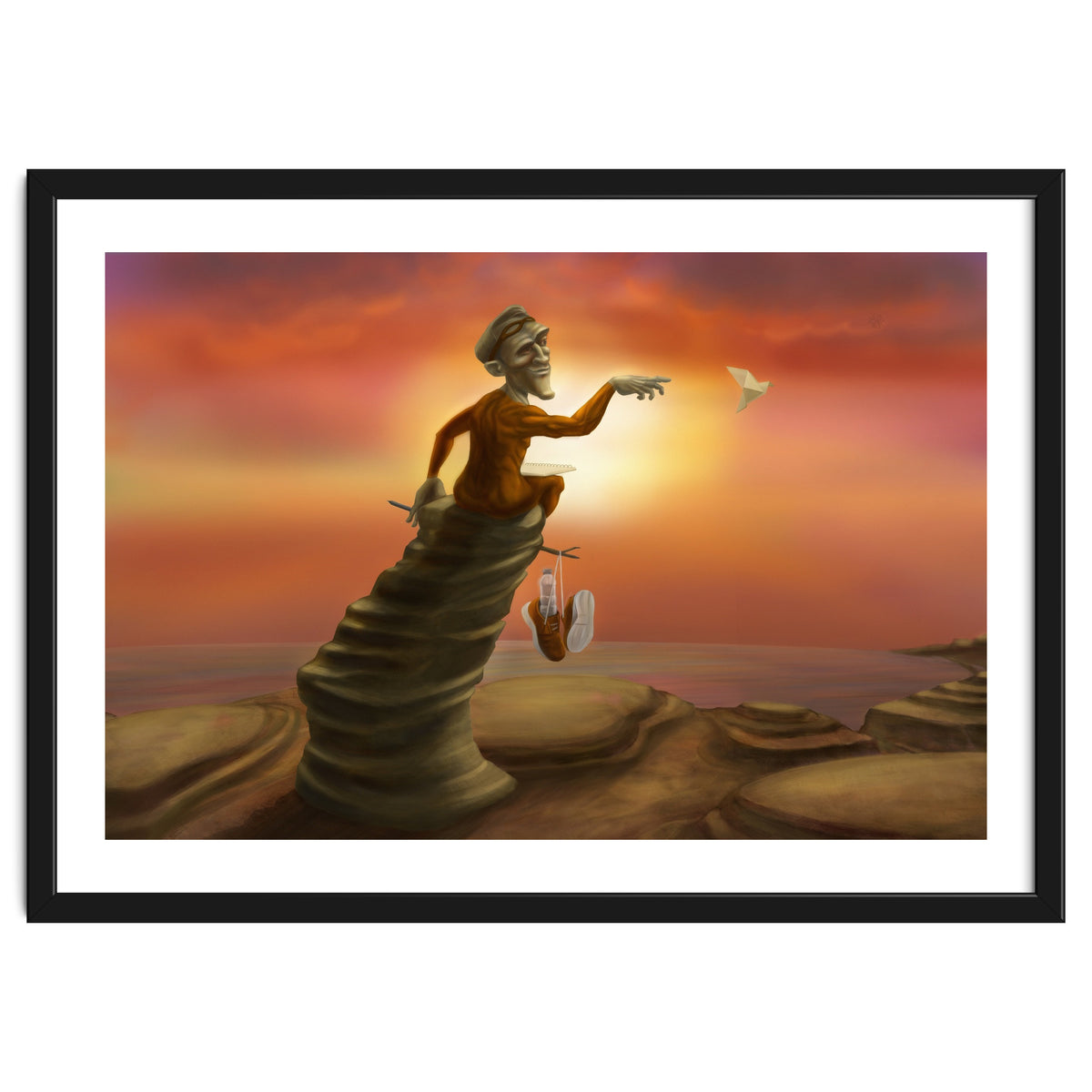 Superhero on a break