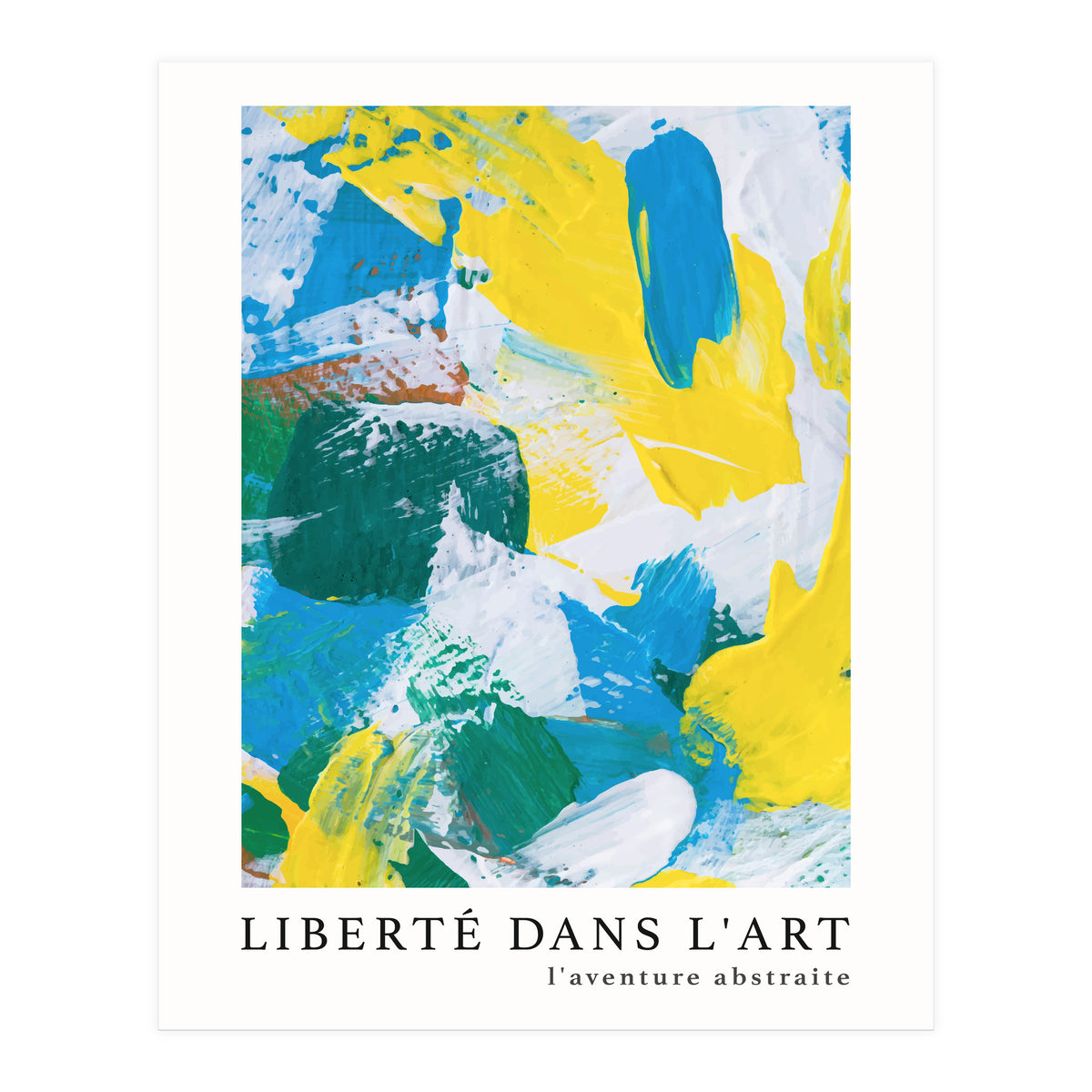 Freedom In Art - The Abstract Adventure (5) (Print Only)