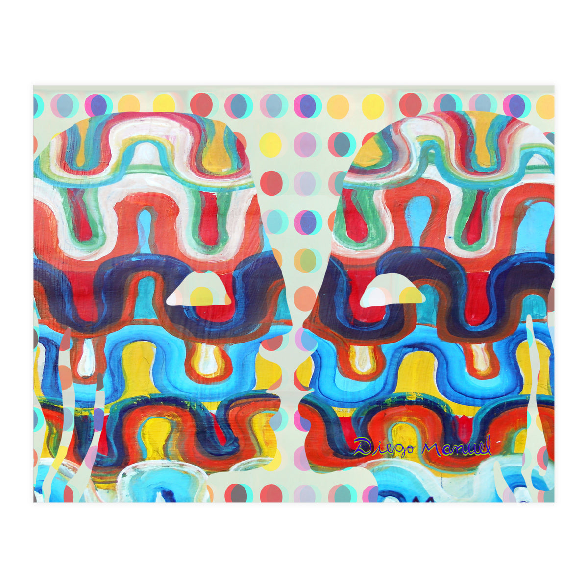 Abstracto Pop Nuevo B7 (Print Only)