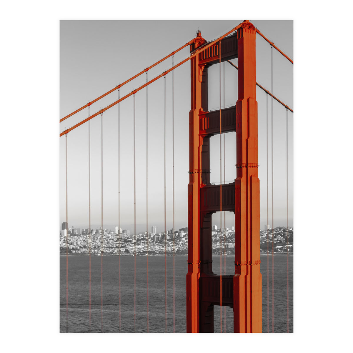 SAN FRANCISCO Golden Gate Bridge  (Print Only)