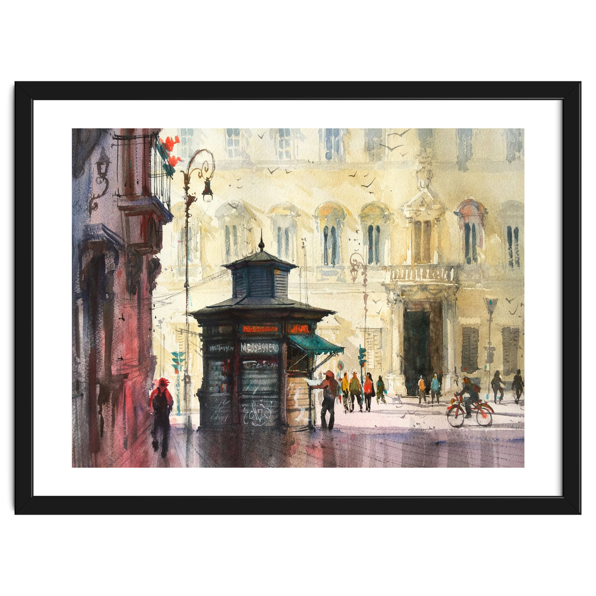 Newspaper Stall Rome