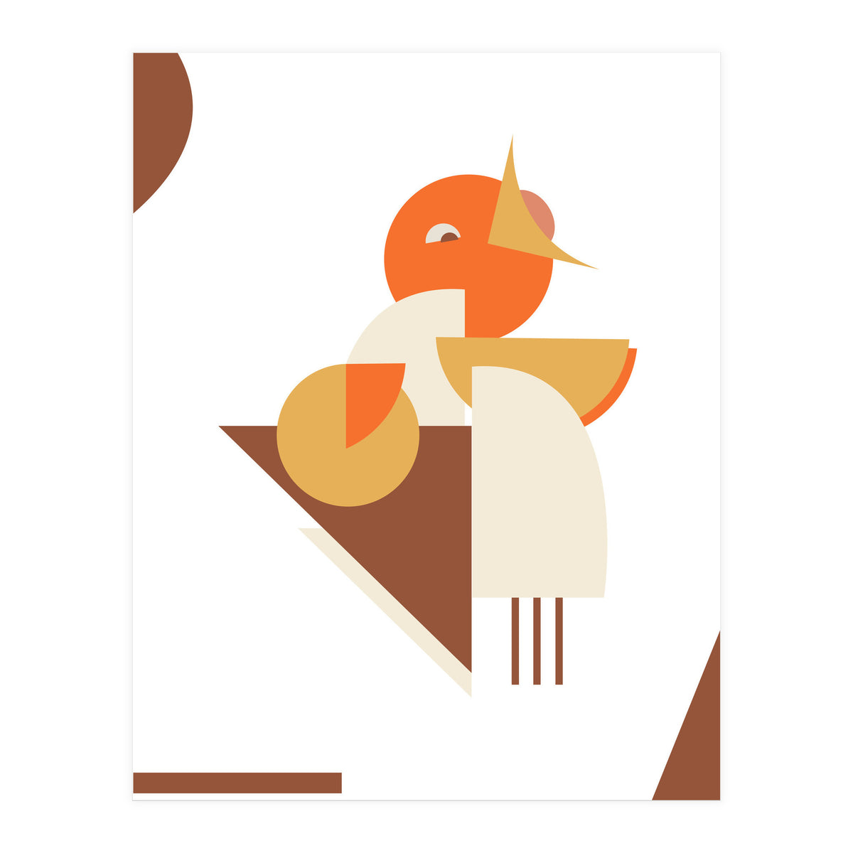 Little bird singing (Print Only)