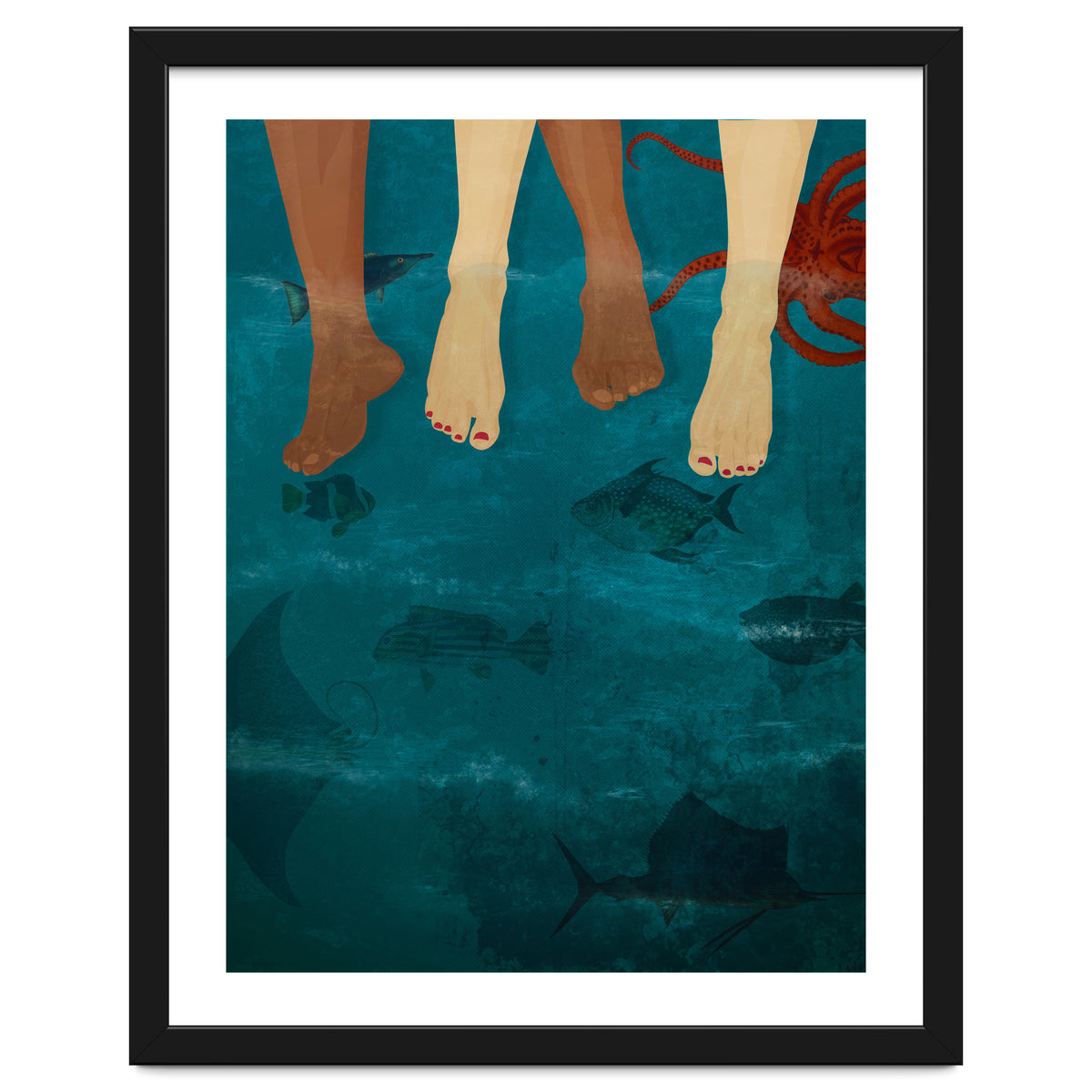 Sitting With The Fishes