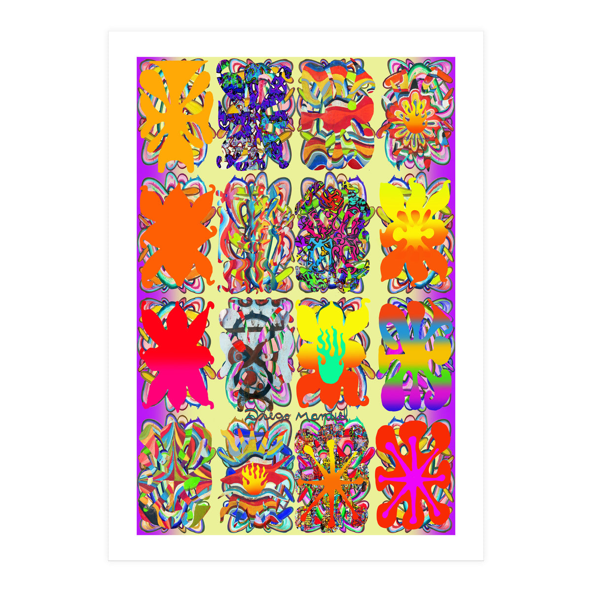 Pop Abstract 2023 Tapiz 59 (Print Only)