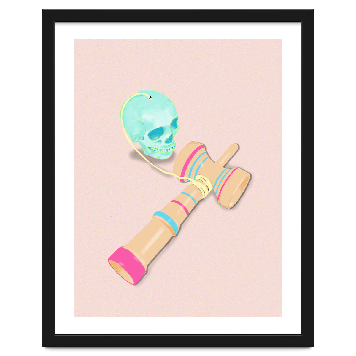 Skull kendama