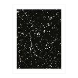 Paint Splatter on Black Background (Print Only) thumbnail