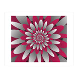 Paper Cut Flower Spiral (Print Only) thumbnail