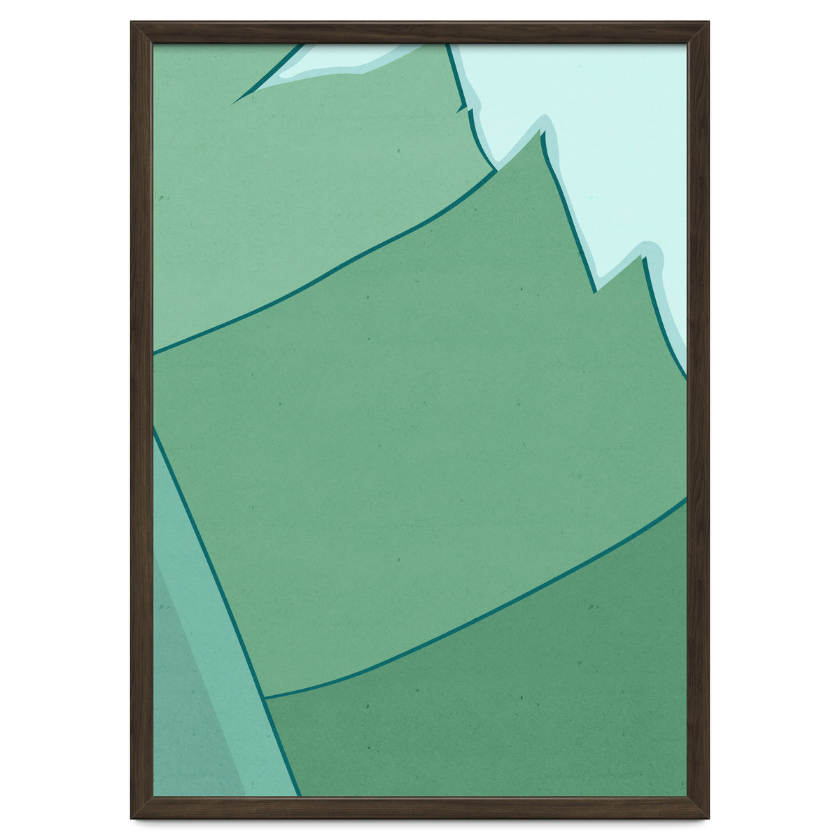 Abstract Banana Leaves Three - Greener Eden