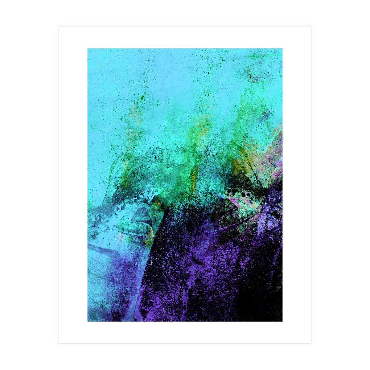 Stormy Purple Vs Black V4 (Print Only)