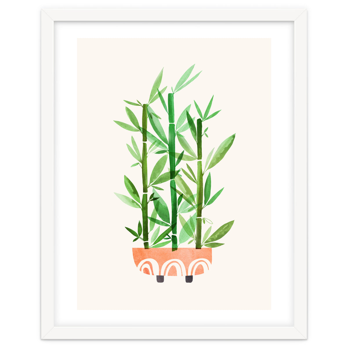 Happy Bamboo Houseplant