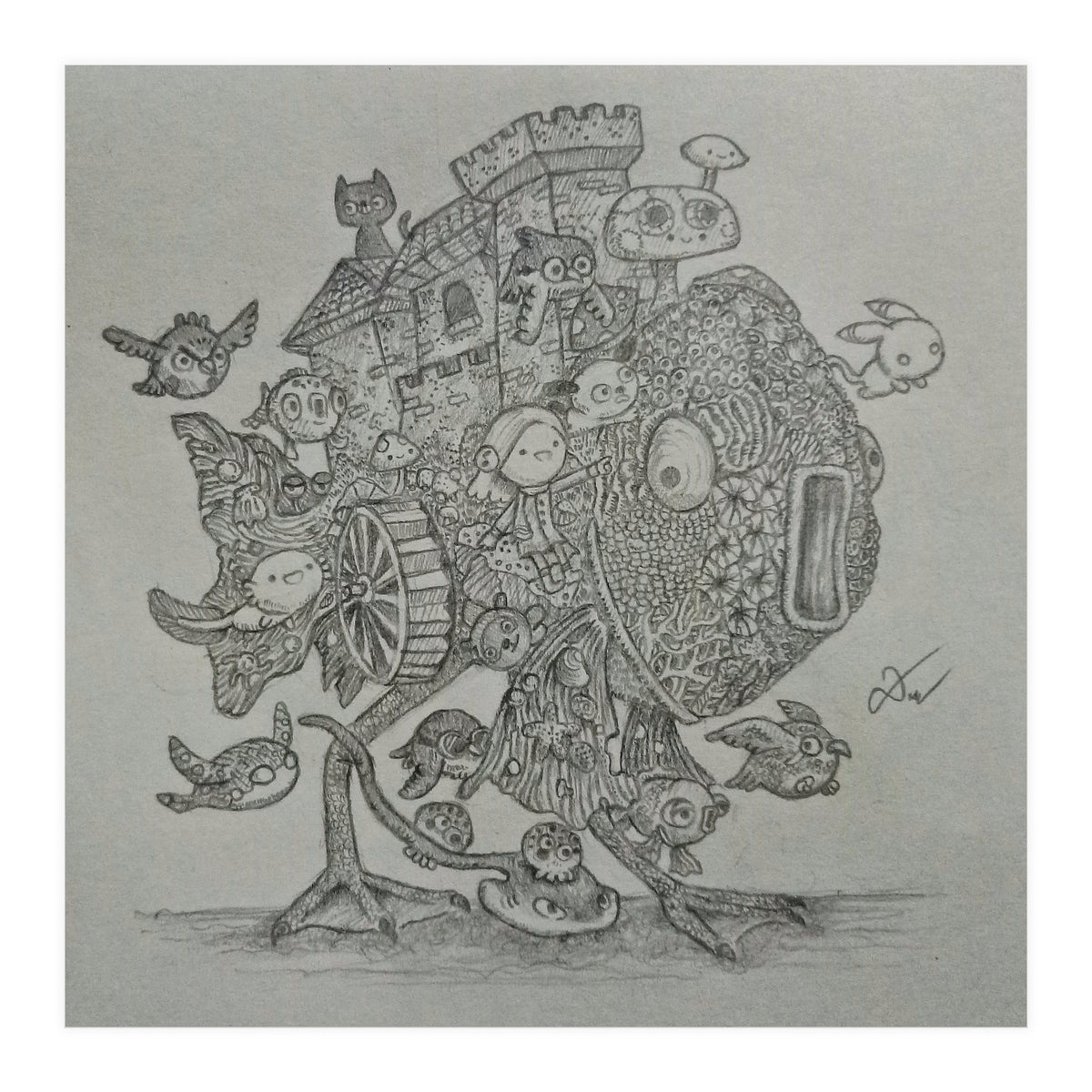 Doodle 152: Nioshca Bay Rover (Print Only)