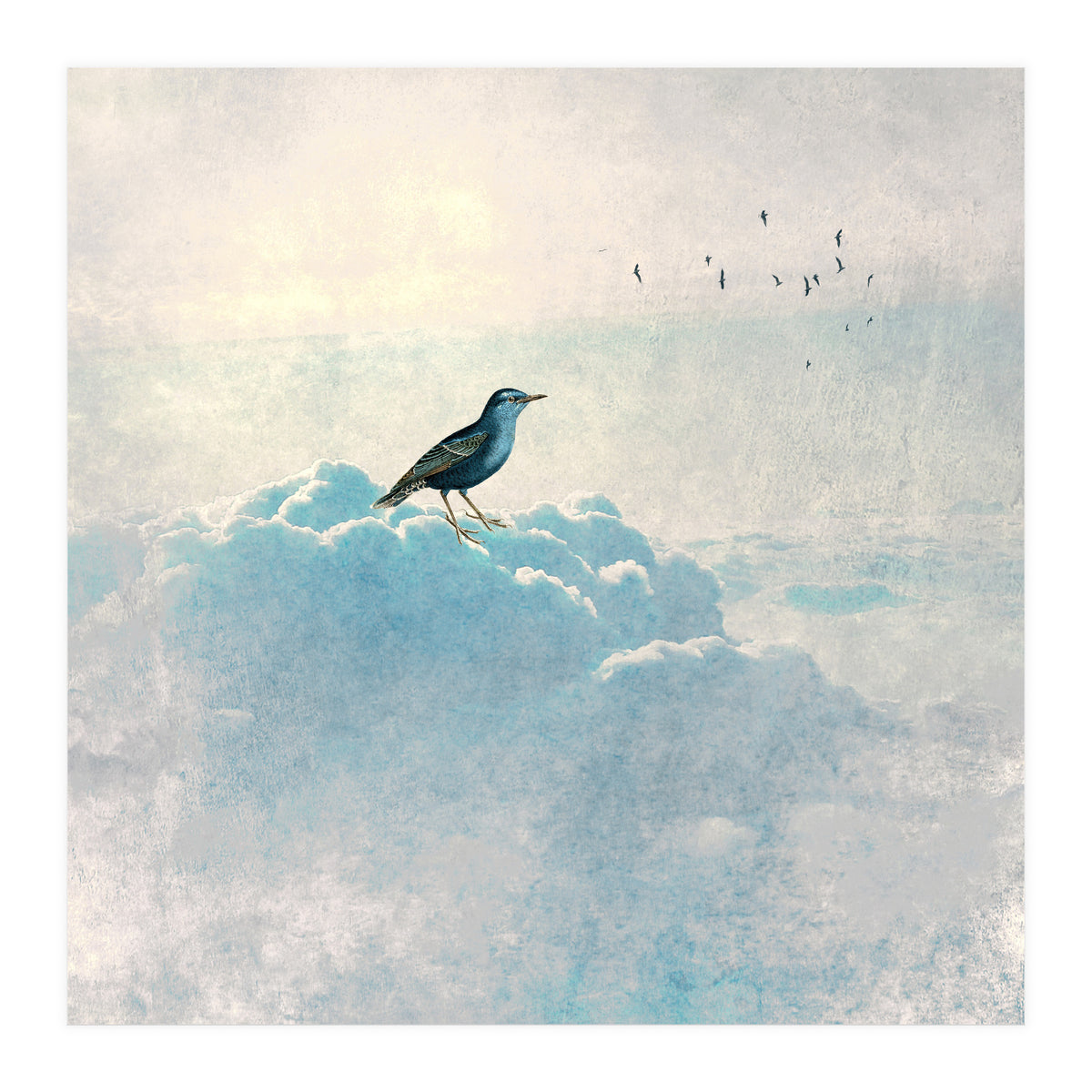 HEAVENLY BIRDS I-Q (Print Only)