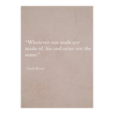 Whatever Our Souls Are Made Of By Bronte (Print Only) thumbnail