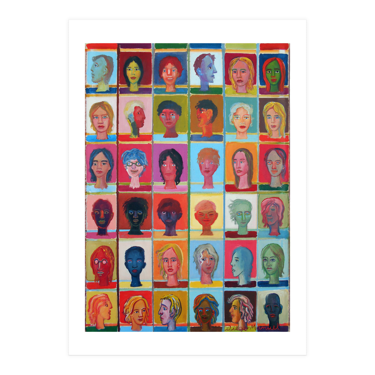 36 Cabezas (Print Only)