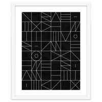 My Favorite Geometric Patterns No.9 - Black