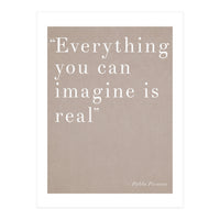 Everything You Can Imagine By Picasso (Print Only)