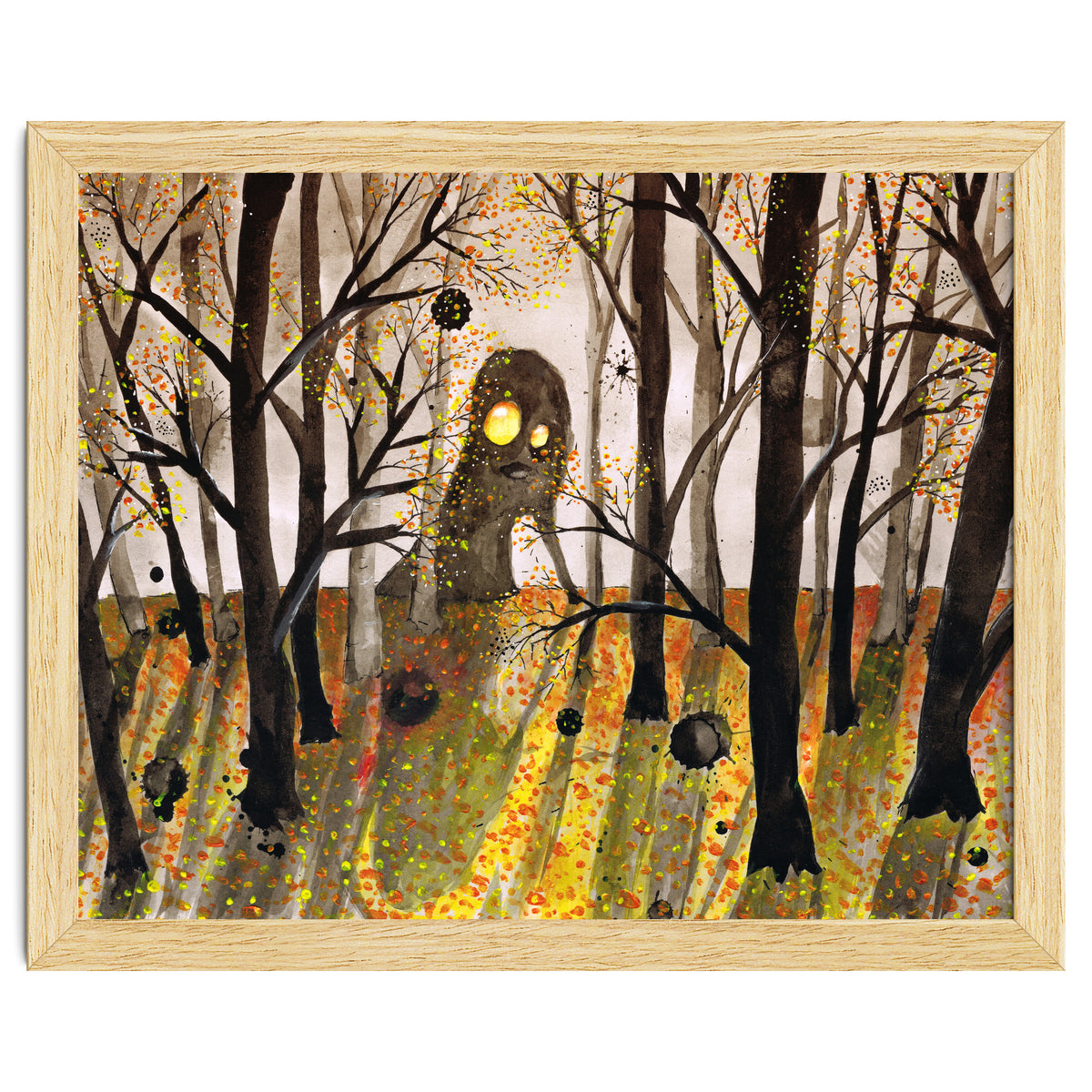 Monster in the woods