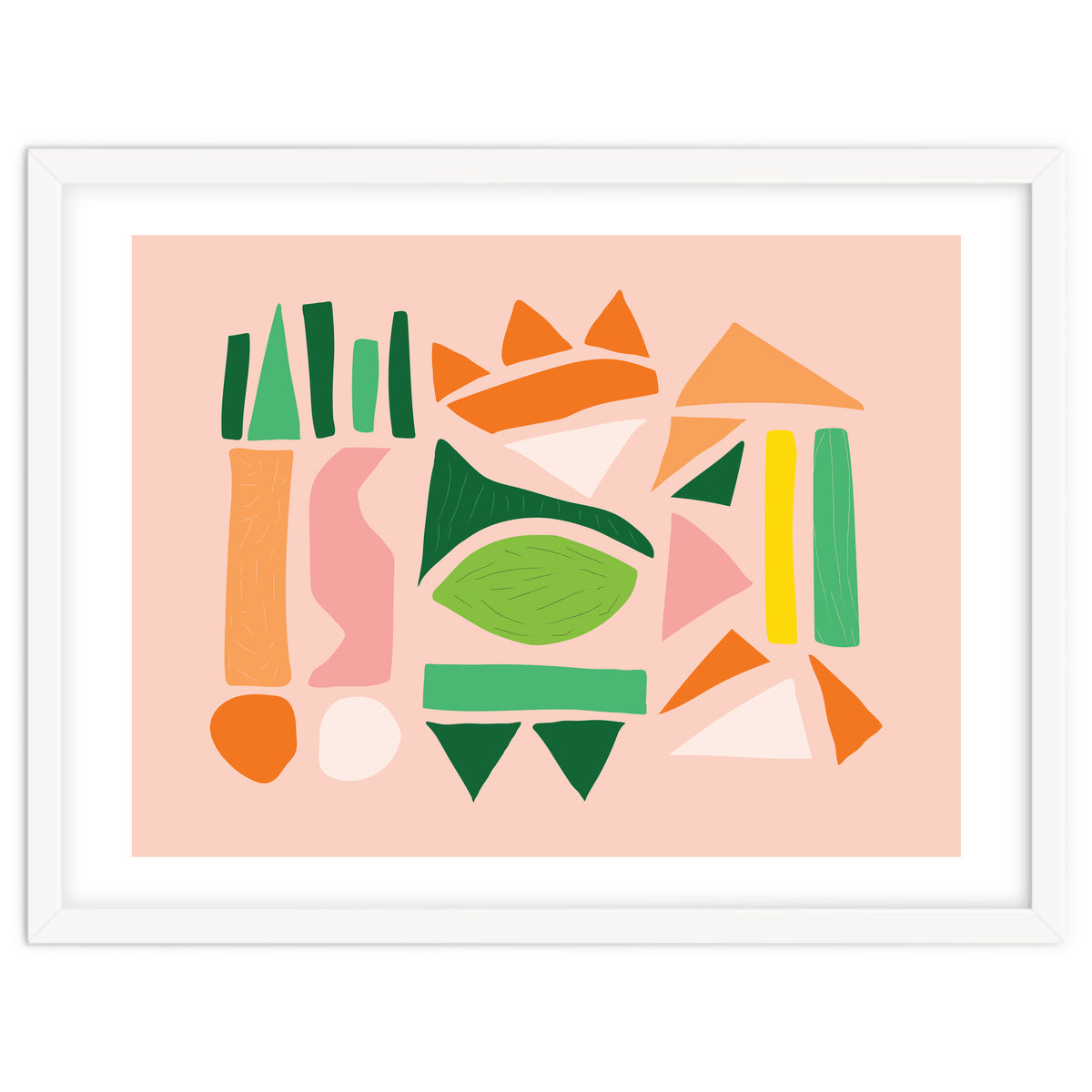Watermelon Punch Abstract Art