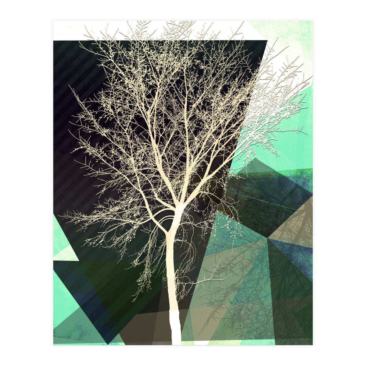 LONELY TREE I Portrait (Print Only)