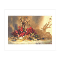 Viburnum watercolor nature (Print Only)