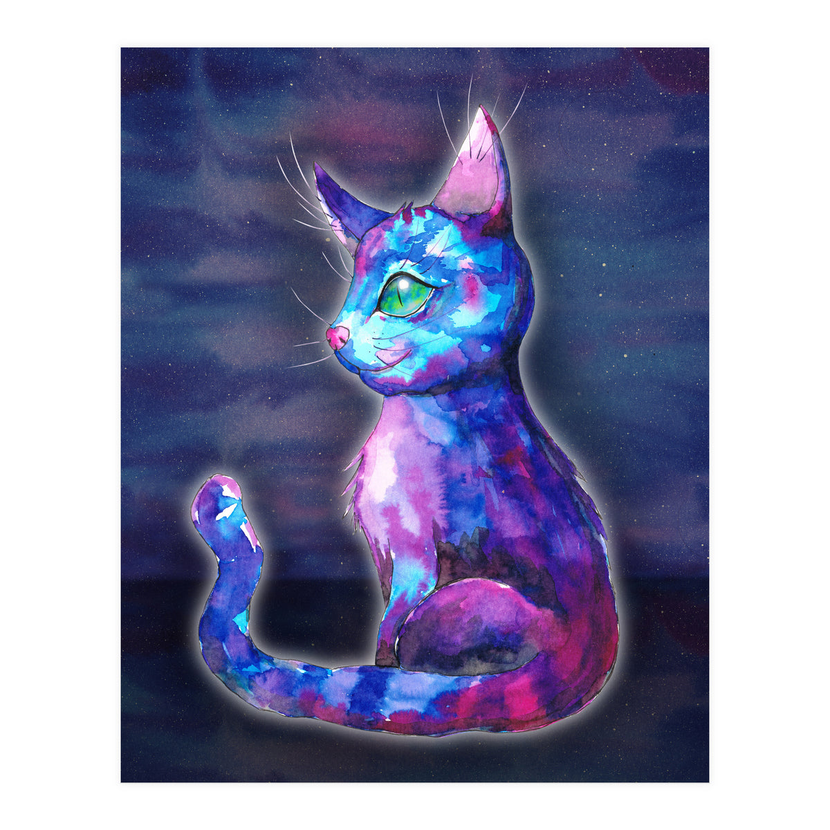 Space cat (Print Only)