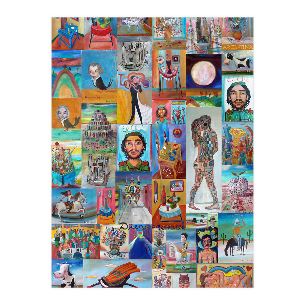 Expo Paintings 1 (Print Only)