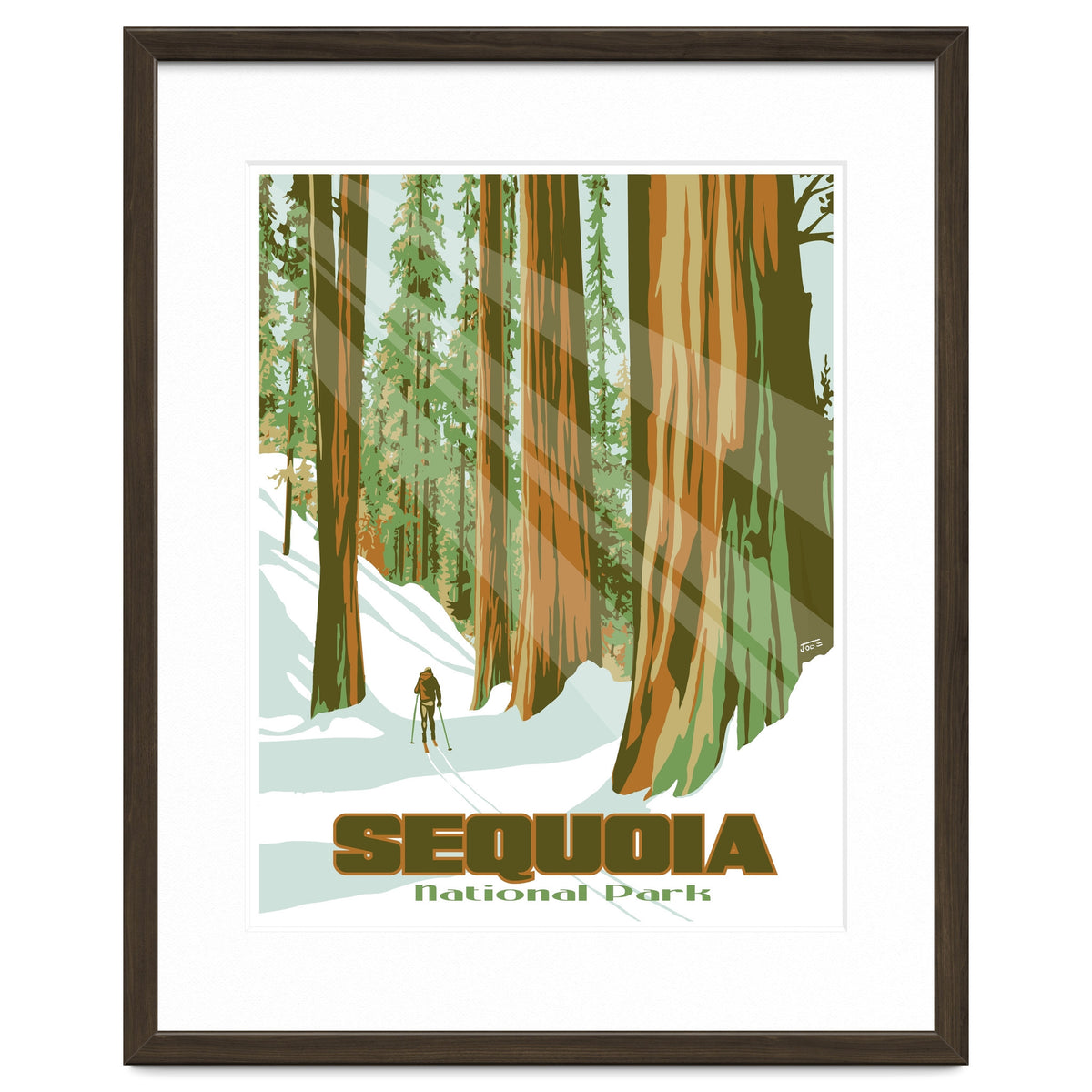 Sequoia National Park Poster