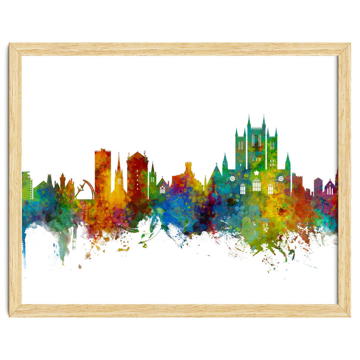 Lincoln England Skyline