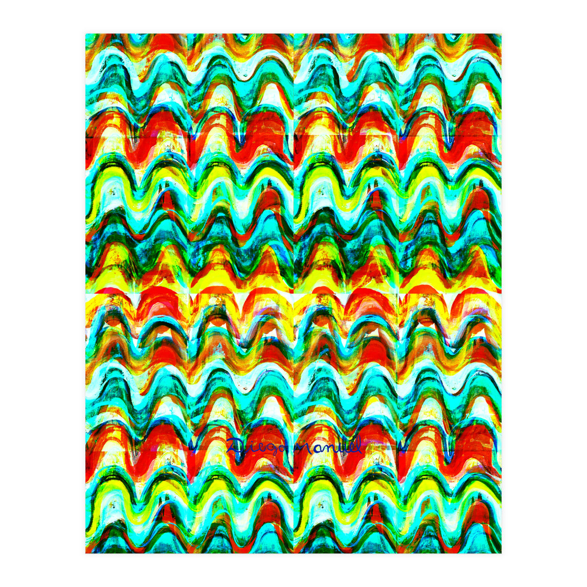Pop abstract color full (Print Only)