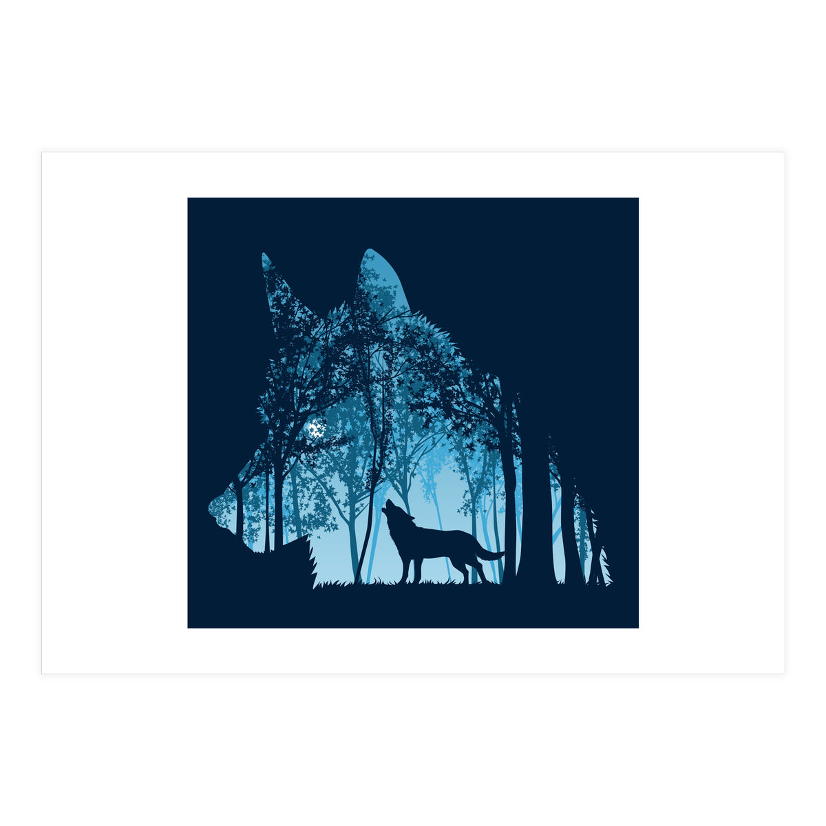 Wolf Forest (Print Only)