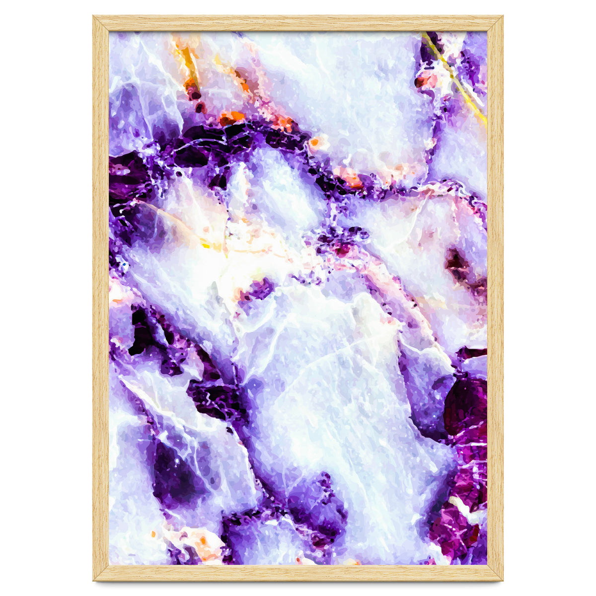 Purple marbling I