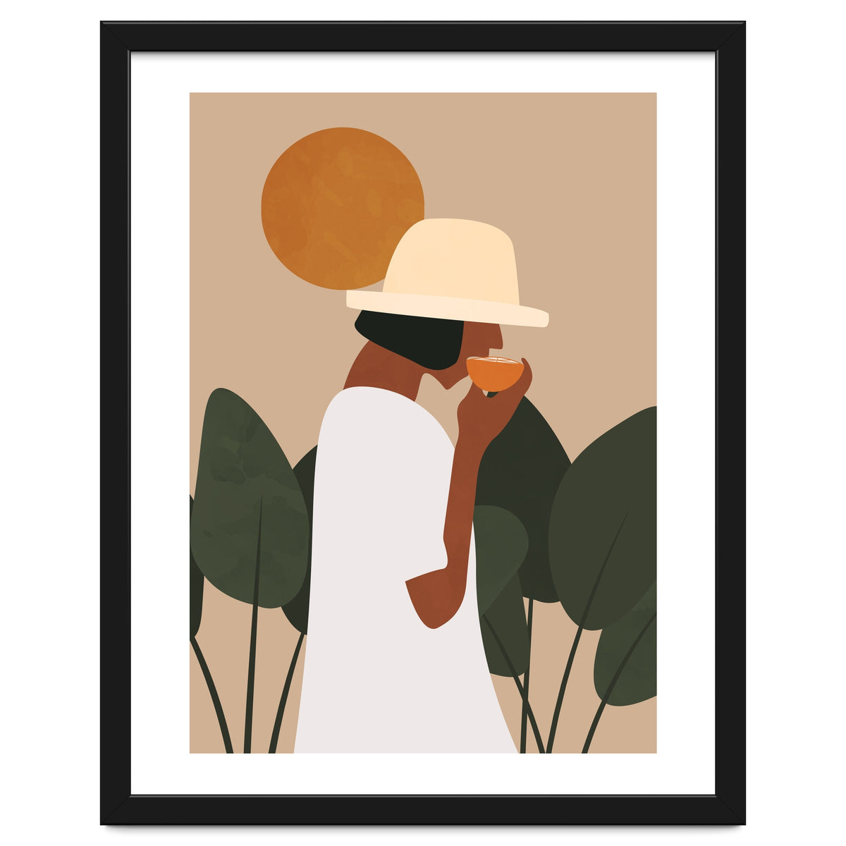 Boho Chic Woman at Park