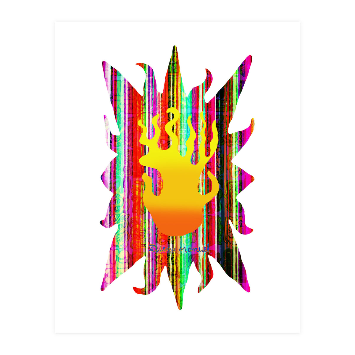 Fuego 16 Copia (Print Only)