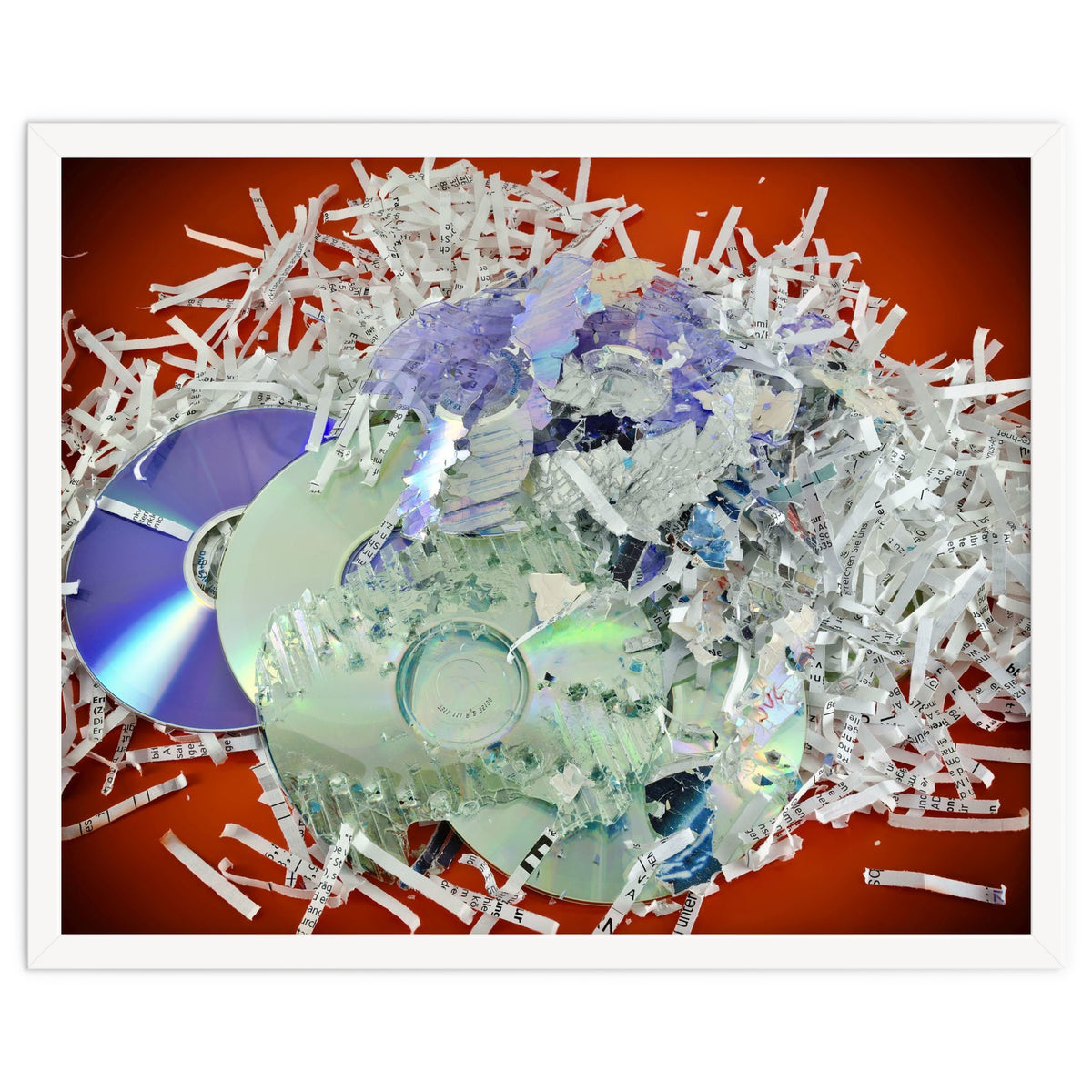 Destroyed information