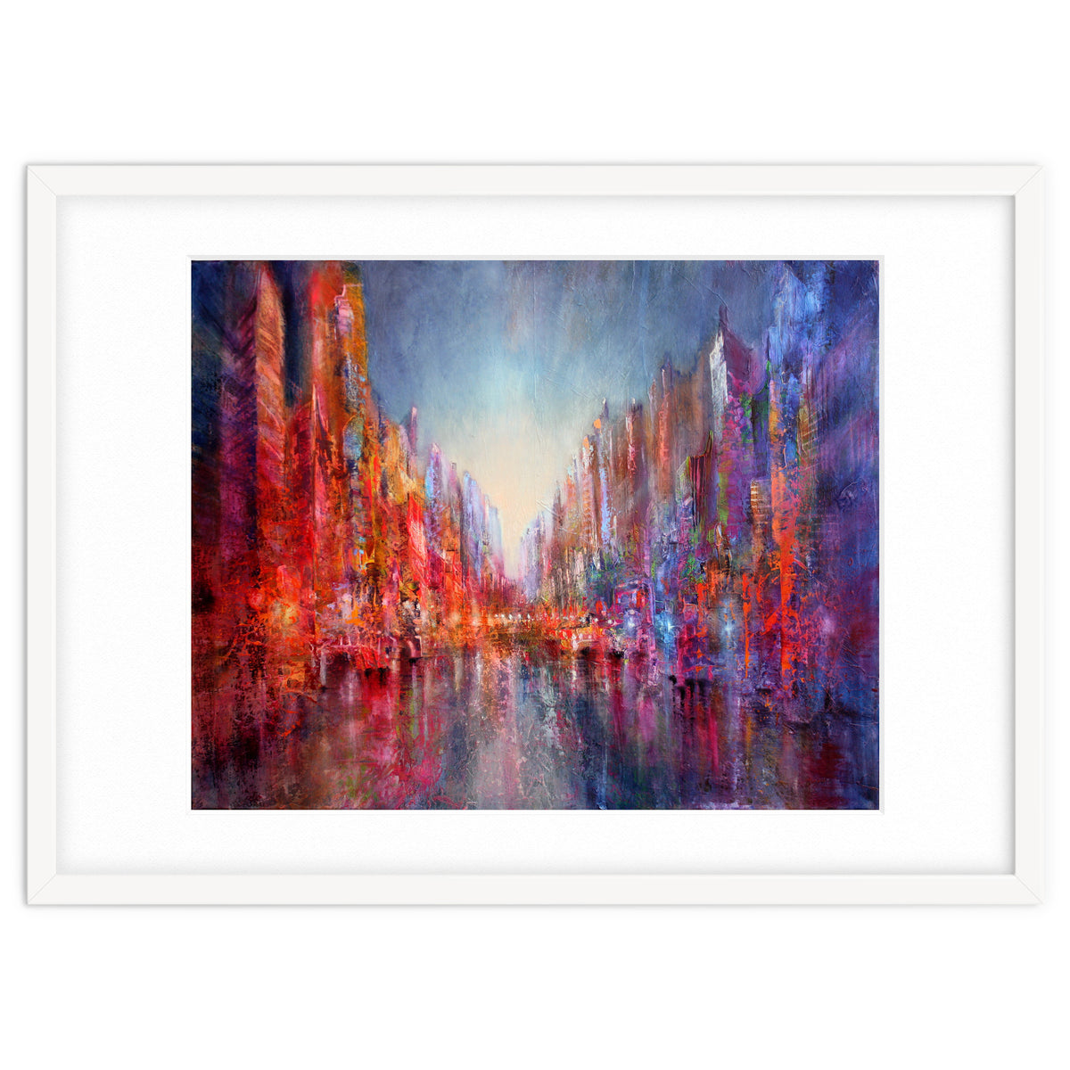 Stadt Am Fluss  - city on the riverside