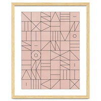 My Favorite Geometric Patterns No.2 - Pale Pink