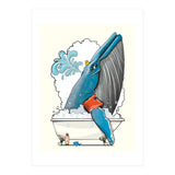 Blue Whale in the Bath (Print Only) thumbnail