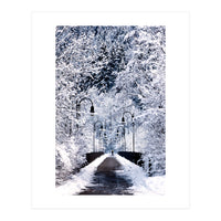Snowy Bridge (Print Only)