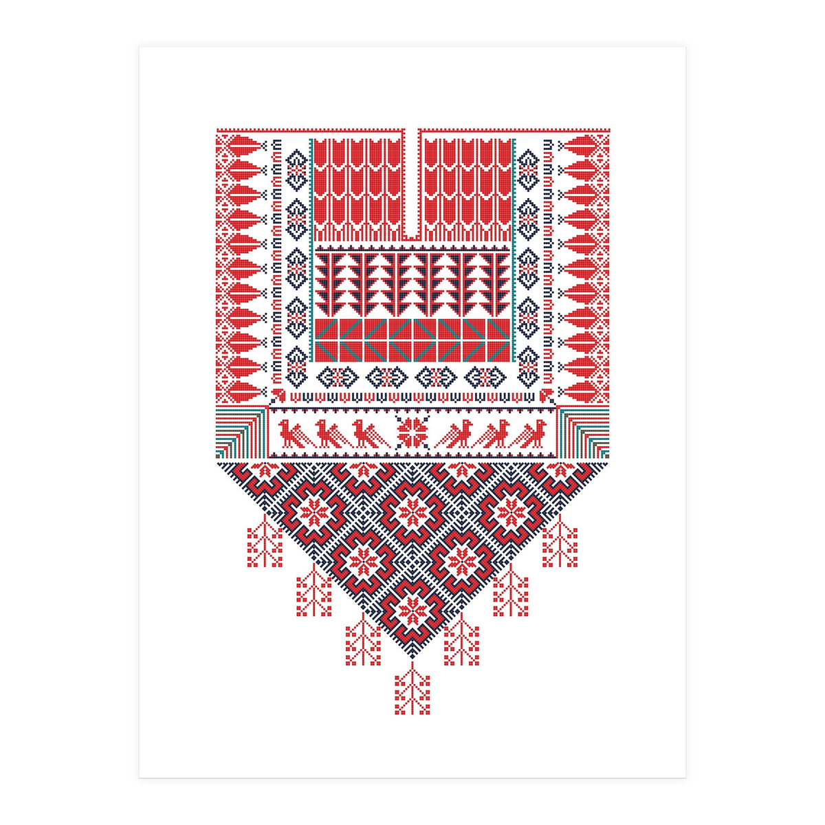 Tatreez Ornament 24 (Print Only)