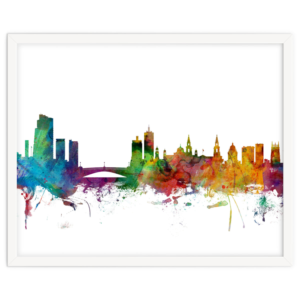 Leeds England Skyline