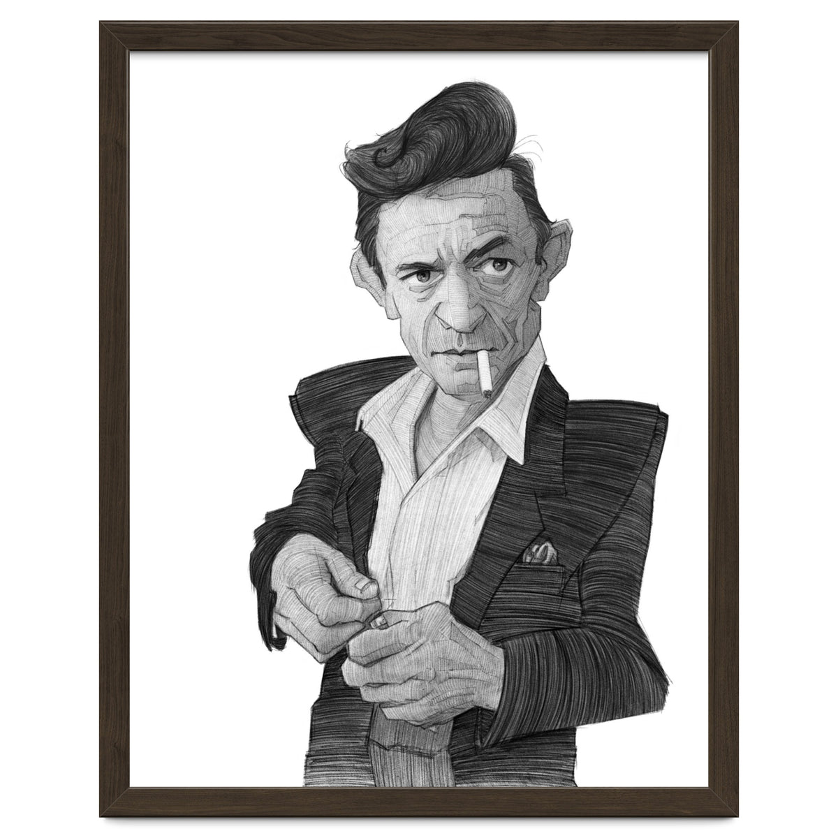 Johnny Cash Portrait