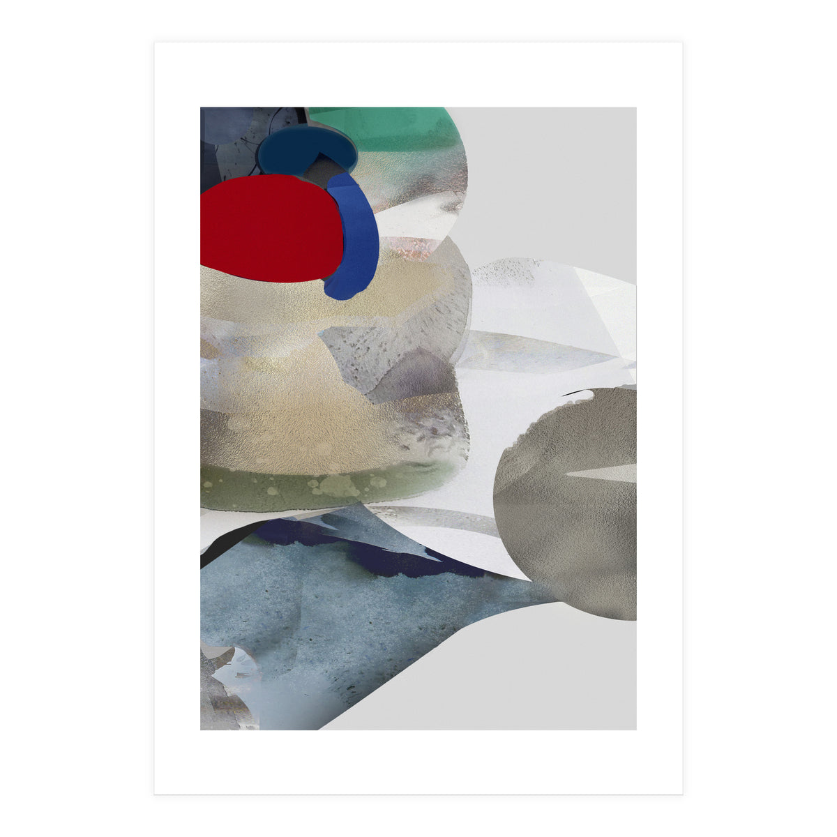 Abstract Aquarell 10 (Print Only)