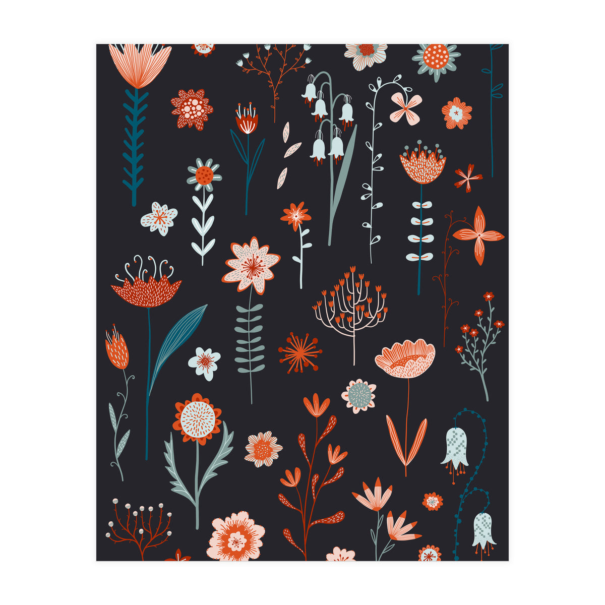 Flowers Of The Summer Dark (Print Only)