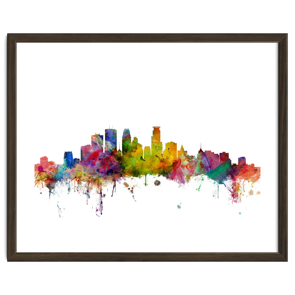 Minneapolis Minnesota Skyline