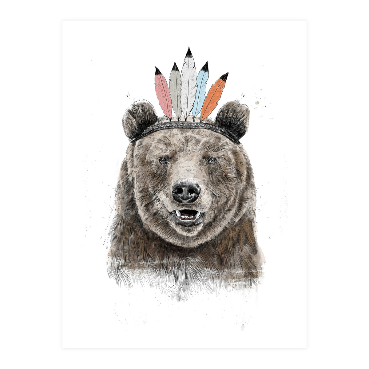 Festival Bear (Print Only)
